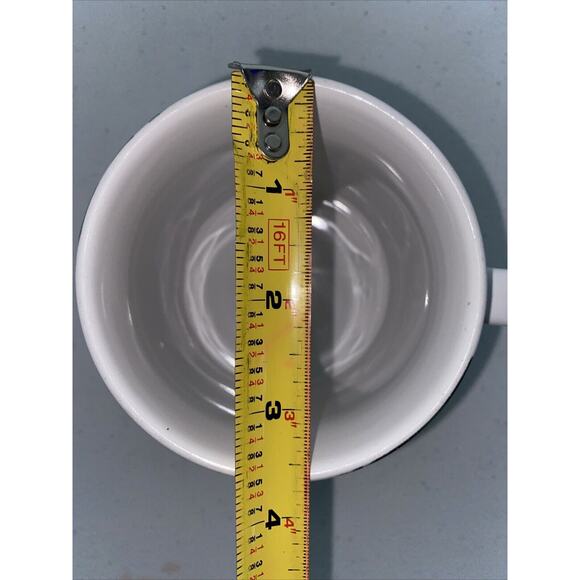 Girl Scouts Since 1912 Large Coffee Mug Tea Cup Green White 2006 Embossed 3D - Picture 9 of 9